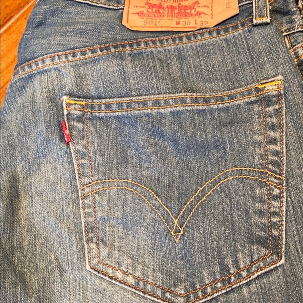 Levi’s 501 original jeans 36x32